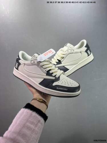 公司级Fragment X Travis Scott X Givench Air Jordan 1 Low 三方联名倒钩 性价比原盒出货 全新的三方联名低帮倒钩