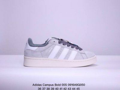 Adidas 阿迪达斯 Campus Bold 00S 三叶草校园休闲板鞋 Qc标 经典白搭情侣板鞋 官方货号：Id2077 尺码：如图所示 Xm0916Q0