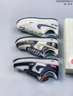 海外限量发售！公司级Nike Air Force 1 '07 Low “Supreme联名 米黑Af1”空军一号 低帮 运动鞋 休闲鞋 折边针车 工艺难度大 原