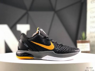 180 Mf Nk Zoom Kobe 6 Protro 科比六代 Gigi 主攻中端市场 全套原纸板楦头开发 确保原汁原味 完美呈现版型 一比一鞋头弧度高度鞋