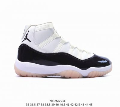 乔丹air Jordan 11Retrolowie 高帮 Aj11 乔丹11代 Aj11 乔11 低邦 白深蓝 乔丹篮球鞋系列 通过蓝白色的组合呈现整体轮廓，后