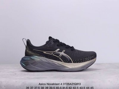 公司级asics Novablast 4 轻量跑鞋 低帮轻量透气缓震休闲运动跑步鞋 货号:1012B510-250 尺码:36 37 37.5 38 39 39