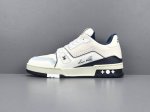 渠道优势 ！ 广州版 驴牌 Lv Trainer 情侣限定系列 休闲 低帮 时尚板鞋 尺码 35 36 37 38 39 40 41 42 43 44 45 男