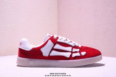 amiri Skeleton High 骨骼鞋-Skel Top Sneakers低帮 洛杉矶街头之王 原装裸鞋级 区分市面所有在售版本 正确鞋舌外翻细节 正确