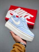 nike Court Vision Alta 厚底小空军校园休闲板鞋 Dz5394-400 尺码：36-42 半