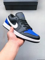 公司级头层！耐克Nike Air Jordan 1 Low Aj1 乔1 低帮潮流运动休闲板鞋。Aj1 低帮拼接 完美版型真头层牛皮# 内置缓震气垫 原鞋开模