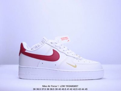 36-45真标半码 耐克 Nike Air Force 1 LOW 空军一号百搭休闲运动板鞋。 XM1103Q657