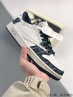 公司级带半码！ 乔丹Air Jordan 1 Low Aj1 Wh 乔1 迪奥联名 倒钩 低帮复古文化休闲运动篮球鞋。凭借出色的性能和吸睛的外观， Air Jo