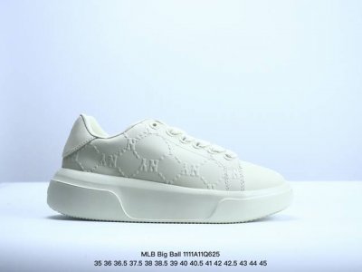 真标Korea韩国SS19限定发售NY美国榄球洋基队限定 x MLB Big Ball Chunky A Running厚底老爹厚底休闲运动慢跑鞋 XM1111