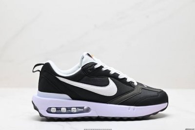 250 公司级Nk Air Max Dawn 黎明系列低帮气垫百搭休闲运动慢跑鞋 采用柔软翻毛皮和透气梭织材料打造利落鞋面 中底和鞋跟融入现代感线条设计 兼具复