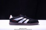 140 公司级Adidas 三叶草休闲防滑耐磨低帮板鞋 鞋头出色设计 塑就出众贴合感 稳固的后跟贴合足部曲线设计 软弹舒适 不易磨脚 橡胶鞋底配合防滑纹路设计