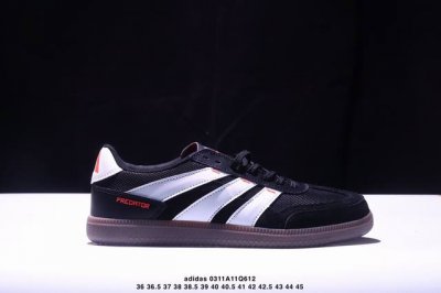 140 公司级Adidas 三叶草休闲防滑耐磨低帮板鞋 鞋头出色设计 塑就出众贴合感 稳固的后跟贴合足部曲线设计 软弹舒适 不易磨脚 橡胶鞋底配合防滑纹路设计