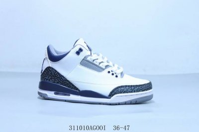 130 乔丹Air Jordan 3 Retro "Black Gold" . 迈克尔·乔丹Aj3代中帮复古休闲运动文化篮球鞋 货号 Ct8532-140 31