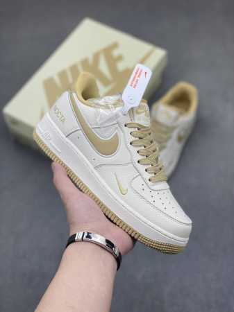本地自取290 海外限量发售 公司级 Nocta×Nike Air Force 1 Low米黄 联名经典空军一号低帮休闲板鞋 原楦头原纸板 纯正空军版型 内置全 - 点击图像关闭