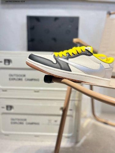公司级头层皮乔丹Air Jordan 1 Low Aj1低帮系列篮球鞋 官方同步配色 原装级产物 #拒绝公底 立体鞋型 细节完美 高清洁度Dn6901 Aw76
