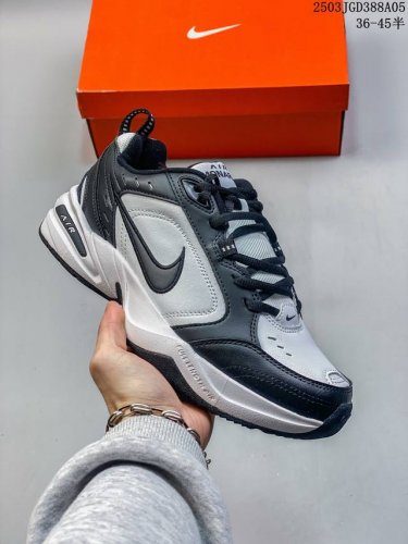 160 Air Monarch 4 君王4代 黑白熊猫 36-45#（半码）二层皮 同官方 尺码：见图 编码：03Jgd388A06