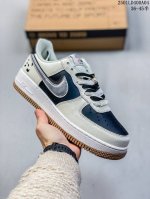 耐克 Nike Air Force 1 空军一号运动鞋 设计灵感源自摔跤运动，助你发挥天赋，震撼全场。华丽设计搭配优质皮革，契合不同造型，增添夺目风采，打造纯正