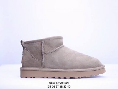 Ugg 雪地靴 防水麂绒皮革鞋面，内嵌17Mm羊皮毛内底，轻翼科技外底俏皮可爱的百变造型， 美国轻奢品牌ugg W Neuel尼瓦尔系列秋冬新款防污系列包头平底