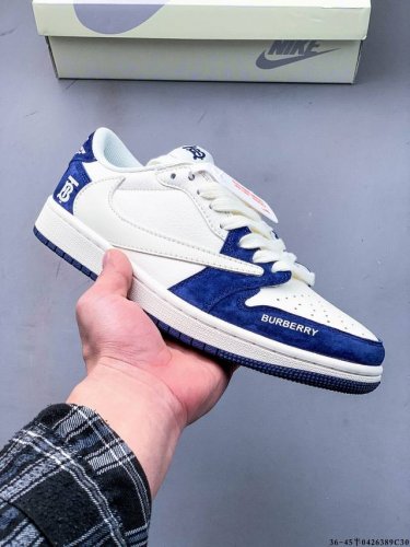 公司级头层！耐克Nike Air Jordan 1 Low Aj1乔1 低帮潮流缓运动休闲板鞋。Aj1 低帮拼接 完美版型真头层牛皮# 内置缓震气垫 原鞋开模