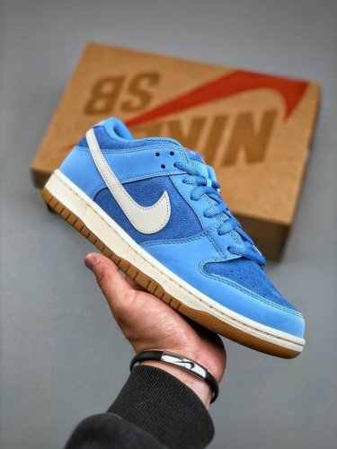 nike Sb Dunk Low Pro Zoom“大学蓝生胶底”Fj1674-401 独家版型蒸餾加工帶來的是更好的视觉和脚感体验大厂纯原品质出货 清洁度 电
