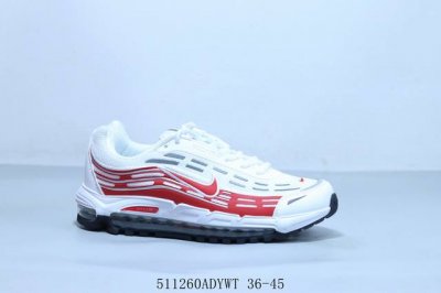 耐克 Nike Air Max 97 小勾子弹头复古全掌气垫休闲运动鞋 511260Adywt 36-45