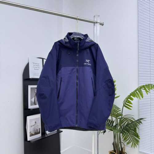 顶级原版，随意对比』 Ar-翠鸟蓝 Arc'Teryx 始祖鸟beta Ar Gore-Tex Pro 轻量防风防水男女同款连帽硬壳冲锋衣 颜色：寂寥橙 芯片灰
