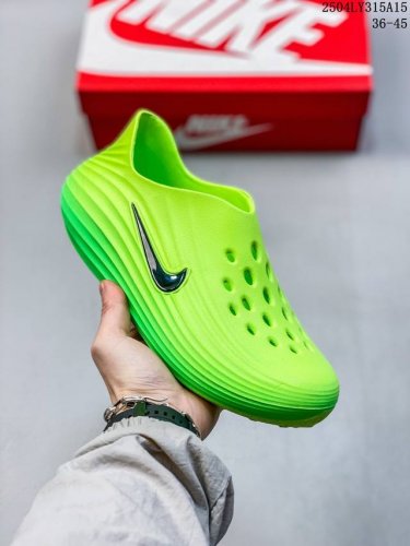 Nike Reactx Rejuven8男子凉鞋采用质感柔软且出众回弹的 Reactx泡绵，缔造非凡舒适的日常穿着体验，助你保持活力。鞋面透气孔设计，营造出色透