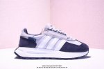 180 Adidas Racing E5 Boost Prototype 速度轻盈复古系列 百搭透气运动慢跑鞋 全新Boost轻量缓震鞋底材质 轻盈又不失动感，