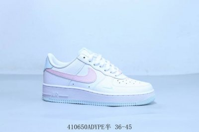 Nike Air Force 1 Af1耐克 空军一号休闲板鞋 白粉 货号Ih0640-161 410650Adype半 36-45