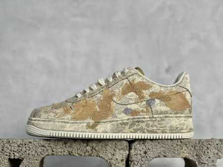 Pk版 Travis Scott × Nike Air Force 1 Cactus Jack Ts 黄色 货号：Cn2405-900 尺码：36 36.5 3 - 点击图像关闭