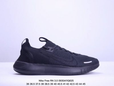 公司级nike Free Rn 3.0舒适百搭防滑耐磨 低帮休闲跑步鞋 货号:Fb1276-003 尺码:36 36.5 37.5 38 38.5 39 40