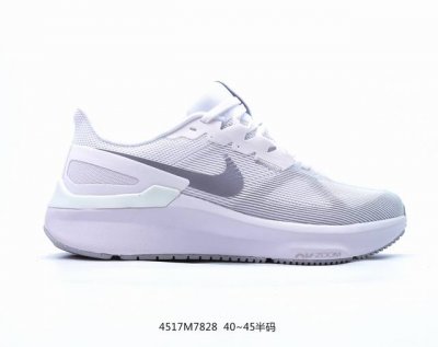 新货#Nk Air Zoom Structure 登月 25代 网面透气跑鞋 官方一比一制作 纯原版本 原装组合大底 采用透气网眼鞋面搭配外翻式鞋口，为脚跟区域