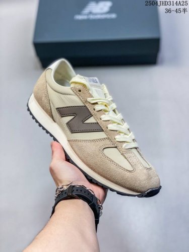 New Balance Nb 471织物牛剖层革 复古时尚防滑耐磨 低帮生活休闲鞋男女同款米紫 货号：U471Ai 鞋码：36-45半码 编码：04Jhd314