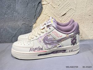 新品上市实拍 nike Air Force 1 Low 小香风米白牛仔蓝勾 空军一号低帮运动休闲板鞋 原楦头原纸板 打造纯正空军版型#专注外贸渠道 全掌内置蜂窝