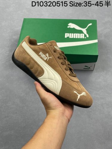 公司级 Puma Speedca Og 彪马极速赛车系列低帮德训风拼接复古百搭休闲运动赛车鞋 鞋款从80、90年代赛车手所穿的防火赛车鞋为原型，鞋身线条模仿了赛