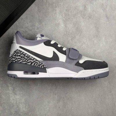 本地270 核心私 耐克Nike Air Jordan Legacy 312 Low"White Purple"乔丹最强三合一混合版本低帮文化休闲运动篮球鞋“皮