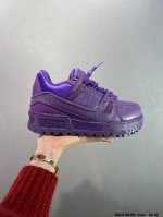 公司级路易威登 Louis Vuitton Lv路易威登板鞋 新款 Lv Trainer最新配色运动鞋 L家 篮球鞋风格运动鞋 该鞋由艺术总监 Virgil A