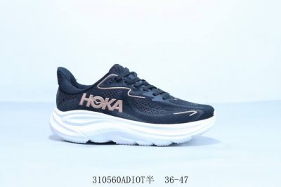 200 新兴跑鞋品牌 Hoka One One Clifton8 机能轻量缓震网面增高越野男女跑步鞋 310560Adiot半 36-47
