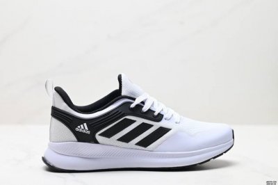 公司级Adidas Duramo Sl轻盈跑鞋 Cloudfoam是Adidas家的另一种减震科技 减震性能不错 能够给脚底提供舒适的缓震感受 货号:If958
