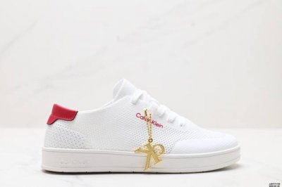 真标Calvin Klein 网眼 圆头系带 低帮 板鞋 尺码:40-45 Id:Jjd117-Fj D