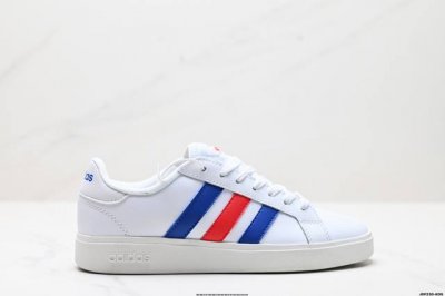 真标Adidas Grand Courtbeat Base 00S 休闲 耐磨 低帮 板鞋 货号:Gw9252 尺码:36 36.5 37 38 38.5 39
