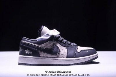 海外爆款限量发售！公司级 Nike Jordan Air Jordan 1“北面联名 猪八金勾” 高端定制 低帮 复古 减震 防滑 耐磨 篮球鞋 定制鞋盒 大厂