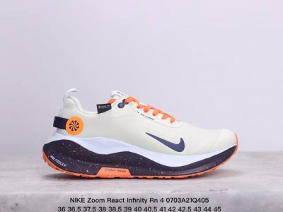公司级nike Zoom React Infinity Rn 4 Gtx马拉松机能风格运动鞋 实拍首发 #鞋款搭载柔软泡绵，在运动中为你塑就缓震脚感。设计灵感源
