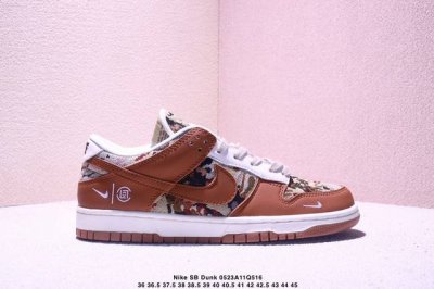 新配色 耐克Nike Sb Dunk Low Retro 扣篮系列 复古低帮休闲运动滑板板鞋 采用脚感柔软舒适Zoomair气垫 有效吸收滑板等极限运动在落地时