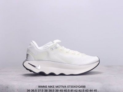 真标带半码！ 耐克 Wmns Nike Motiva 波浪纹大底 厚底增高 透气网面休闲运动慢跑鞋 xm0730Q898