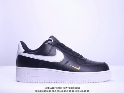 公司级NIKE AIR FORCE 1‘07 原楦头原纸板 打造纯正低帮空军版型 专注外贸渠道 全掌内置蜂窝气垫 原盒配件 原厂中底钢印、拉帮完美 货号: Si