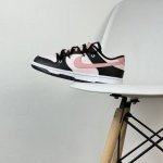 Cs Nk Dunk Low 东京树莓 黑粉 定制版解构绑带休闲板鞋 Cw1590-100 尺码：36 36.5 37.5 38 38.5 39 40-Ey
