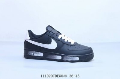 130 耐克 Nike Air Force 1 Af1耐克 低帮 空军一号休闲板鞋 黑白 涂鸦 111020Cdewo半 36-45