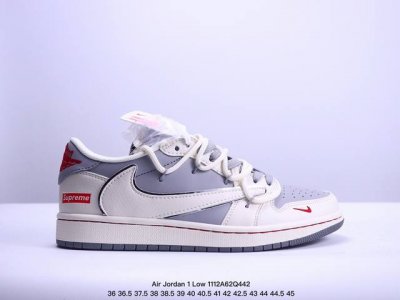 海外爆款限量发售！公司级 Travis Scott x Fragment Design x Jordan Air Jordan 1 Low OG SP “Sup