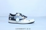 乔丹Air Jordan 1 Low Aj1 乔1低帮复古文化休闲运动篮球鞋 倒勾 猿人头 货号 Bb8969-002 510790Ddeop半 36-45
